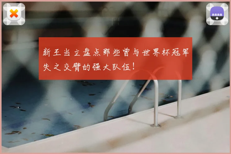 新王当立盘点那些曾与世界杯冠军失之交臂的强大队伍！